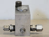 FLUID CONTROLS, INC  Hydraulic Manifold Valve 1A12-F4-40S