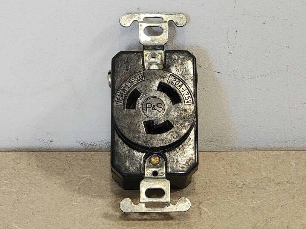 P&S 20 Amp Twist Lock Receptacle NEMA L5-20