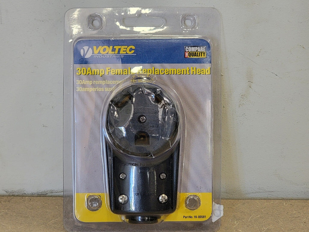 VOLTEC 30Amp Female Replacement Head 16-00581