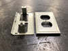 WIREMOLD Steel Duplex Receptable Plate G3043BE