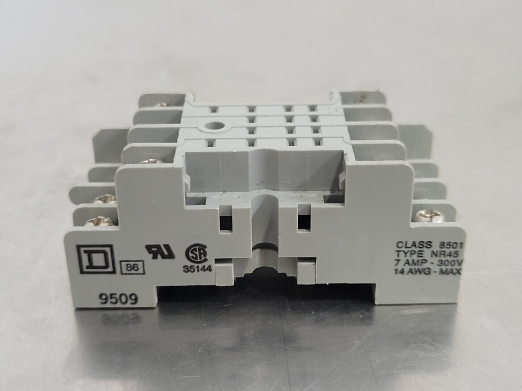 SQUARE D 14-Pin Relay Socket 8501NR45 (Box of 21 pcs)