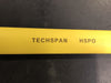 TECHSPAN 1/2" x 4ft Heat Shrink Tubing Yellow HSPO-500-4-IIL