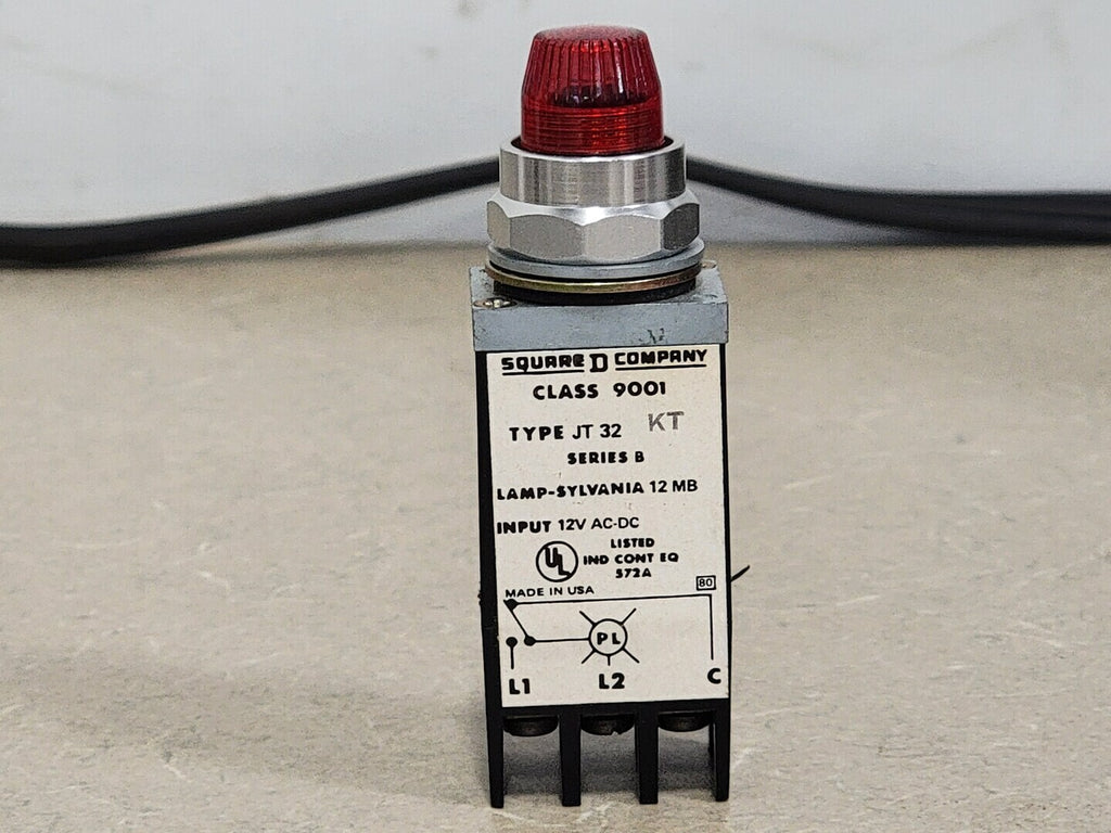 SQUARE D Pilot Light Class 9001 JT32R29