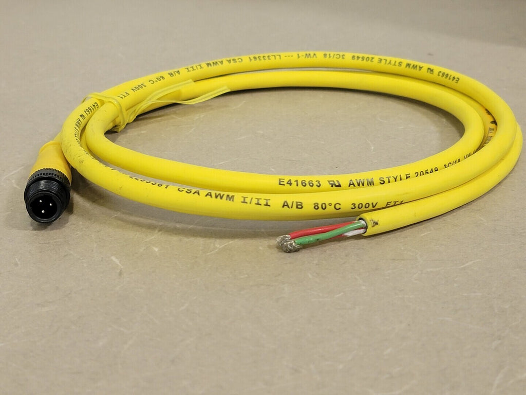 BRAD HARRISON 3-Pole Male 6 FT 18AWG/ 3C Cord 703006B01F060