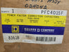 SQUARE D 15KVAR 480VAC Power Factor Capacitor PFC4015F