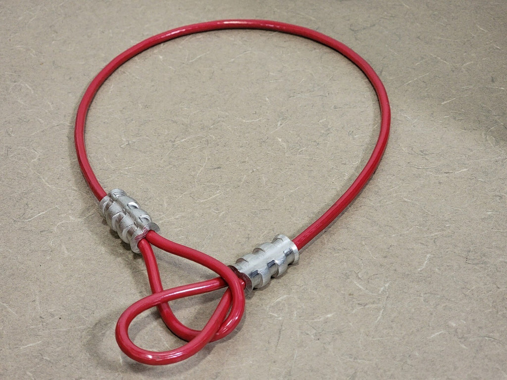 BRADY 2FT Double Looped Lockout Cable Y2555667 (Box of 8)