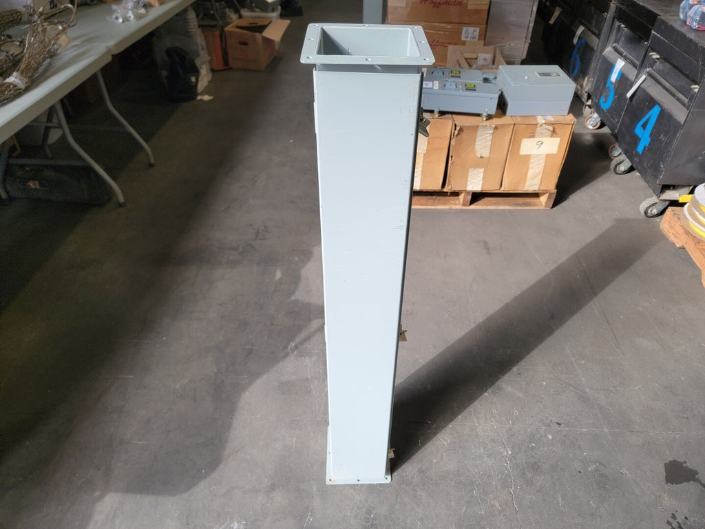 HOFFMAN Straight Section Feed-Through Wireway F-66W48, Type 12, 6x6x48