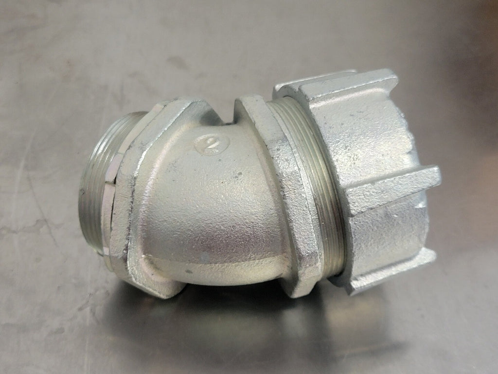 THOMAS & BETTS 2" 45 Deg Liquidtight Conduit Connector 5247