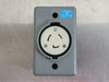 HUBBELL Safety-Shroud Twist -Lock Receptacle HBL2320SR