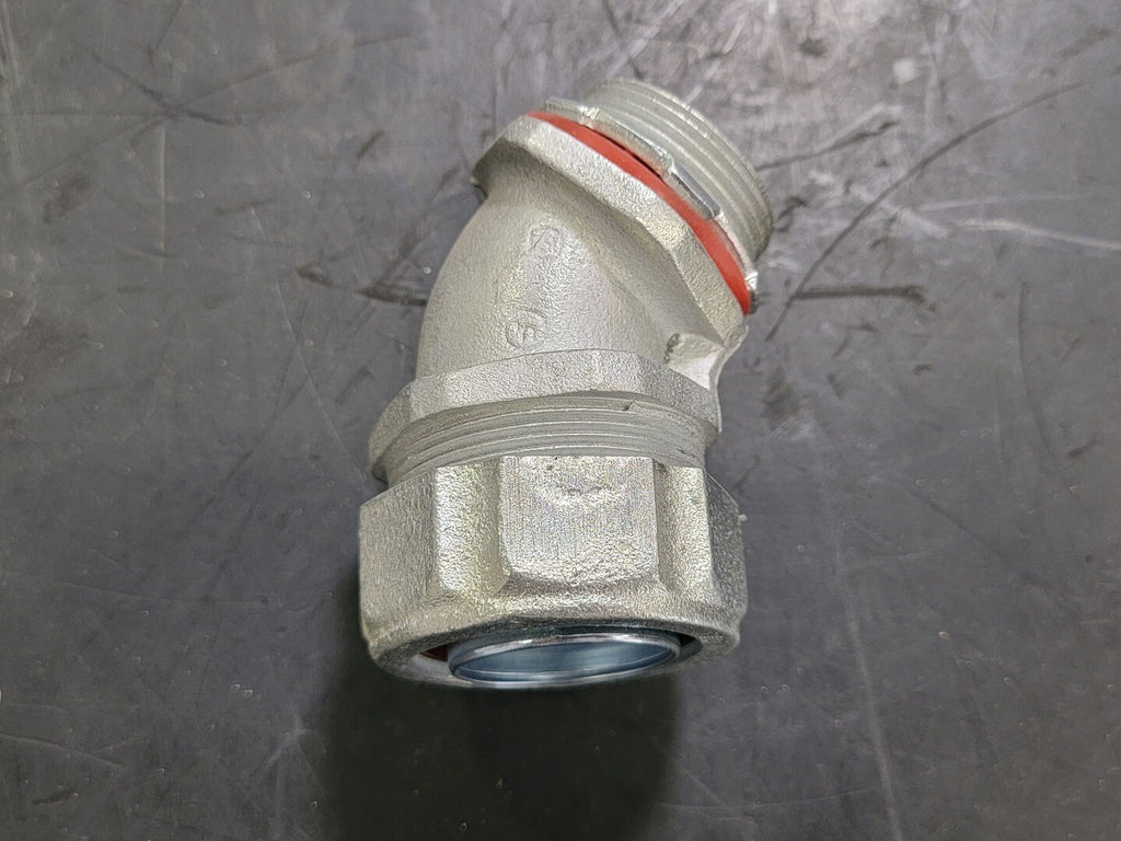 AFC FITTINGS 1-1/4" 45 Deg Liquidtight Connector L4125 (Box of 4)