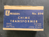 EDWARDS 10 Watts Chime Transformer 894