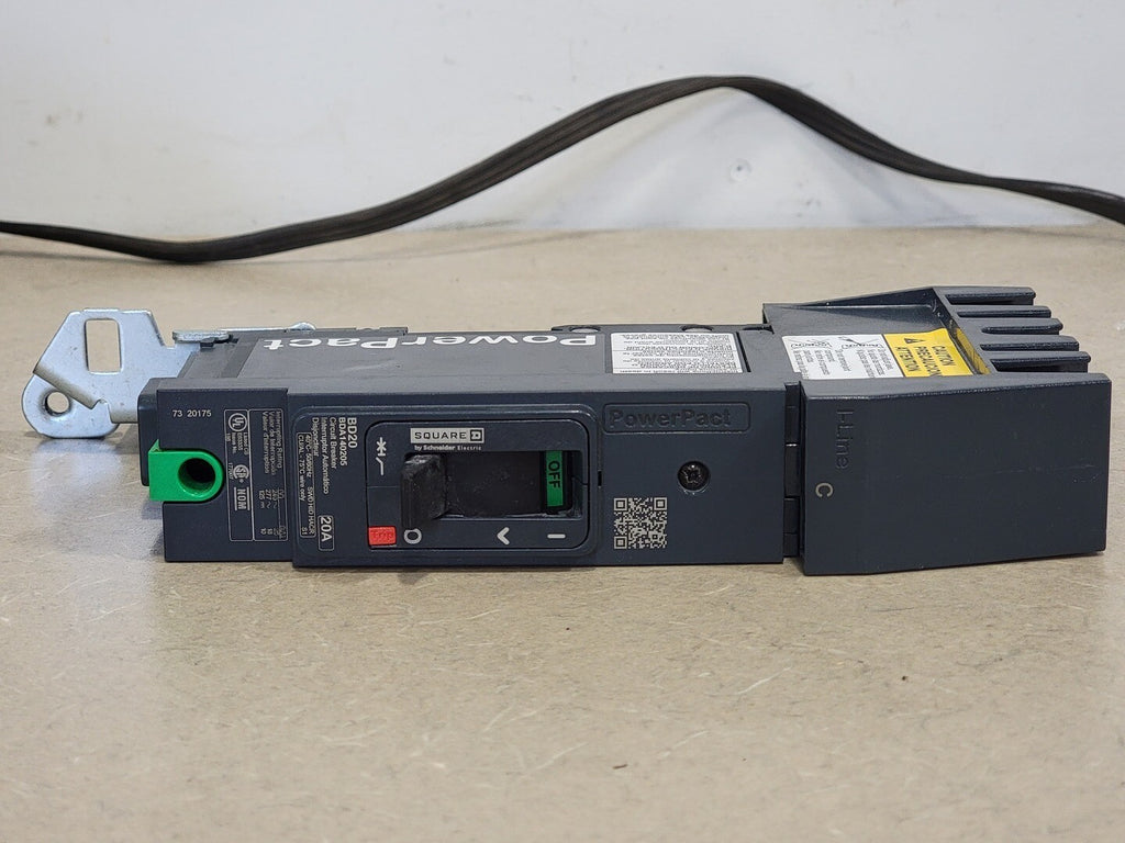 SQUARE D 20 Amp, 1 Pole, 240 volts  Circuit Breaker BDA140205