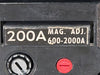 GENERAL ELECTRIC 200 Amp, 3 Pole, 600 volts Circuit Breaker TJK626F000 w/ Trip unit