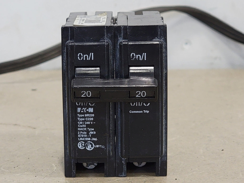 EATON 20 Amp, 2 Pole, 120/240 volts Circuit Breaker BR220