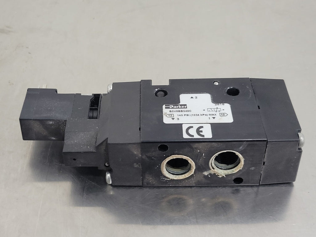 PARKER Solenoid Valve B5V6BB549C w/ P2E-KV32C
