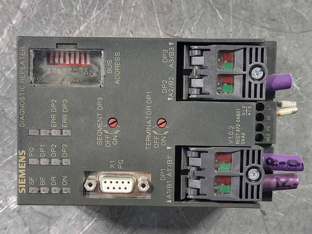 SIEMENS SIMATIC S7 Diagnostic Repeater 6ES7 972-0AB01-0XA0