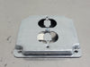 STEEL CITY 4" Square Cover RS 12 (Box of 5)