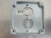STEEL CITY 4" Square Cover RS 12 (Box of 5)