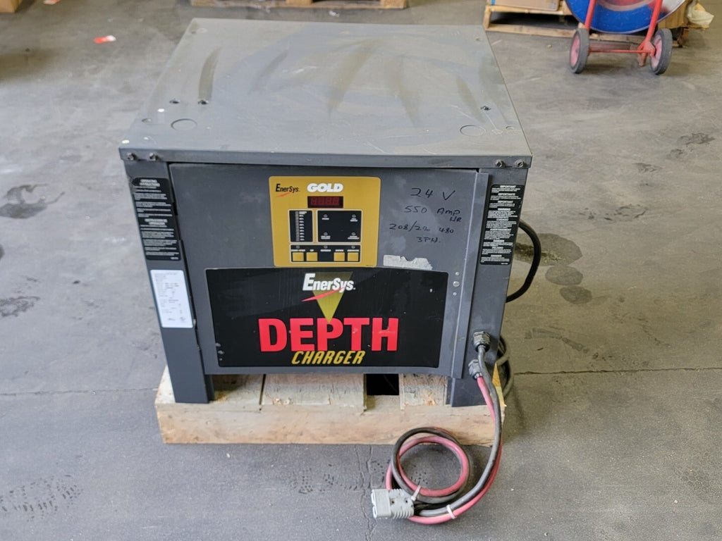 ENERSYS 24 Volt, 88 Amp, 550 AH Forklift Battery Charger D3G-12-550