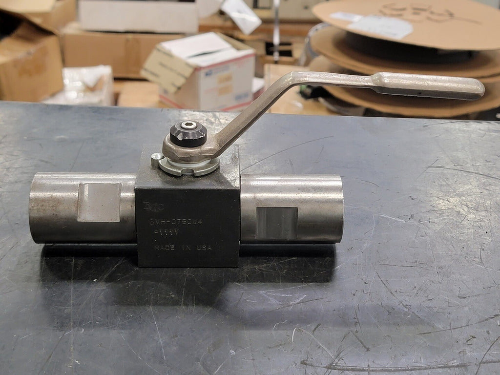 DMIC 3/4" Ball Valve BVH-0750W4-1111, 7500 PSI