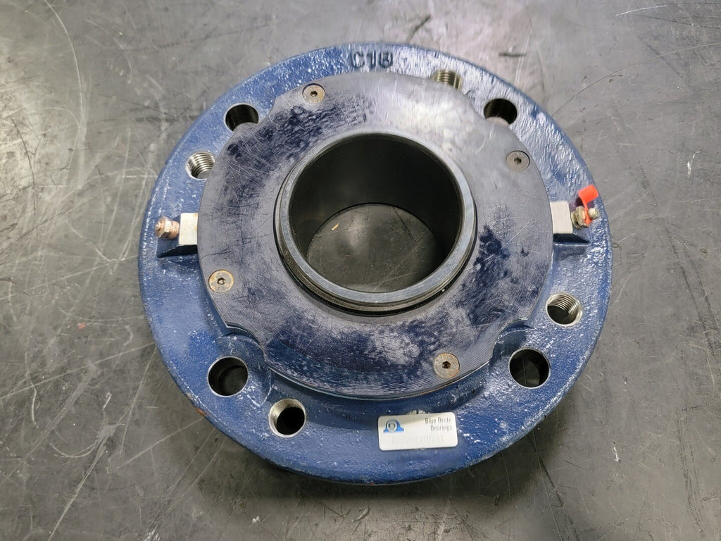 BLUE BRUTE Round Flange Bearing 3-7/16" Bore, QMCA18J307ST
