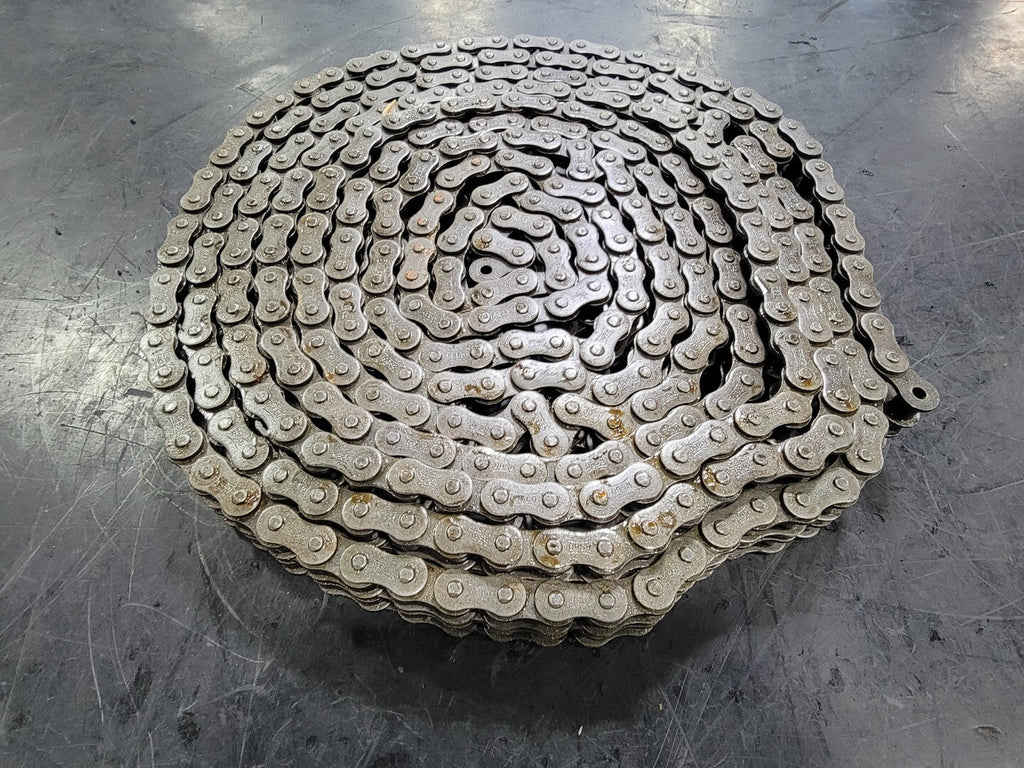 Riveted Roller Chain No. RS60, 1 Strand, 20ft