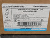 THOMAS & BETTS 2-Hole Compression Copper Lug 1/0 AWG, 256-30695-593 (Box of 5)