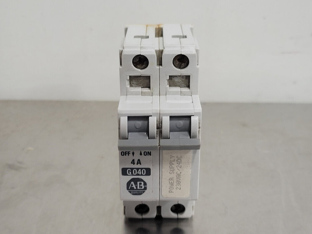 ALLEN-BRADLEY 4 Amp, 2 Pole, 230 volts Circuit Breaker 1492-CB2 G040