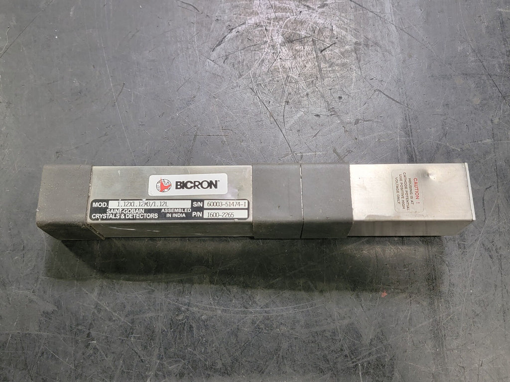 BICRON Scintillation Detector 1.12X1.12M3/1.12L