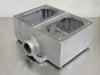 CROUSE-HINDS 1" Two Gang Device Body EDS372