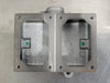 CROUSE-HINDS 1" Two Gang Device Body EDS372