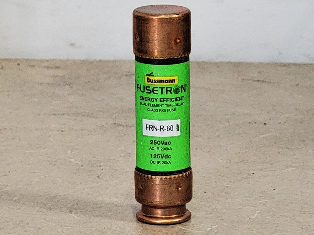 BUSSMANN 60 Amp Class RK5 Time Delay Fuse FRN-R-60
