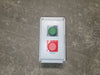 ALLEN-BRADLEY 2-Hole Fiberglass Enclosure 800H-2HZ4Y w/ Stop & Start Push Buttons
