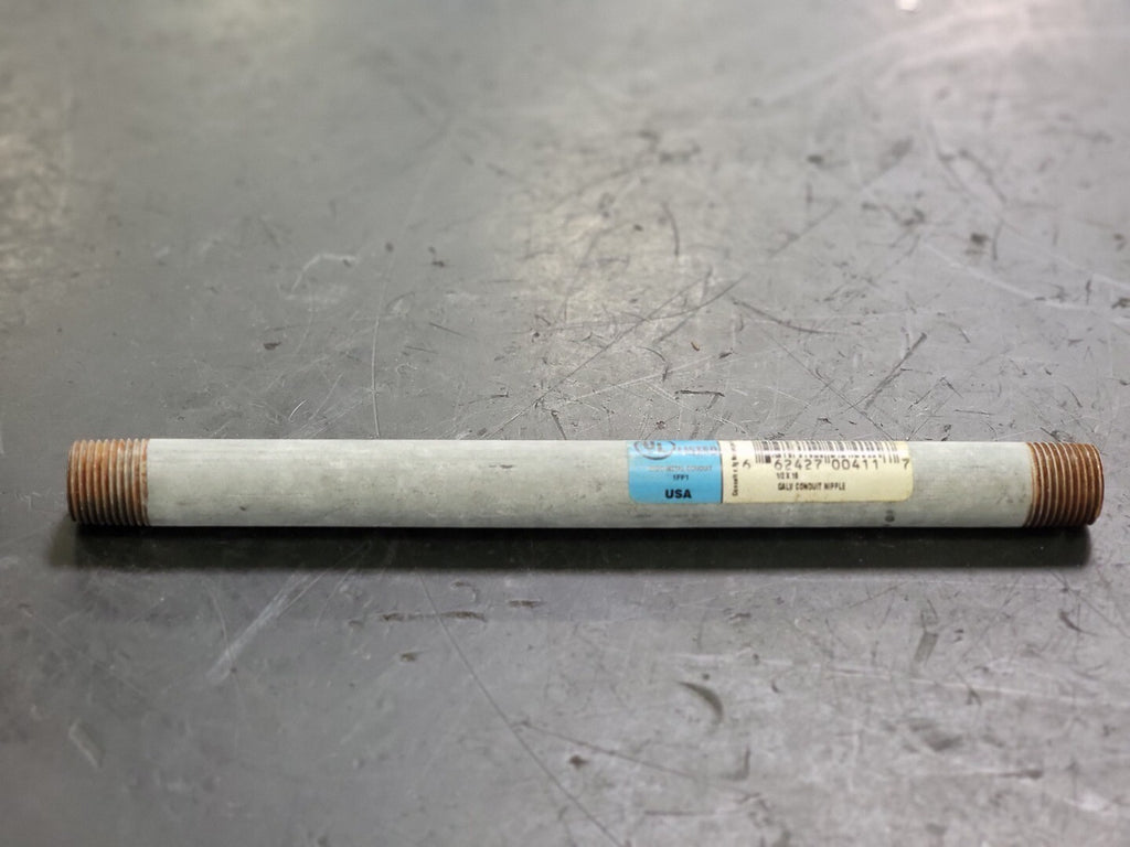 PICOMA 1/2" x 10" Galvanized Conduit Nipple (Box of 21)