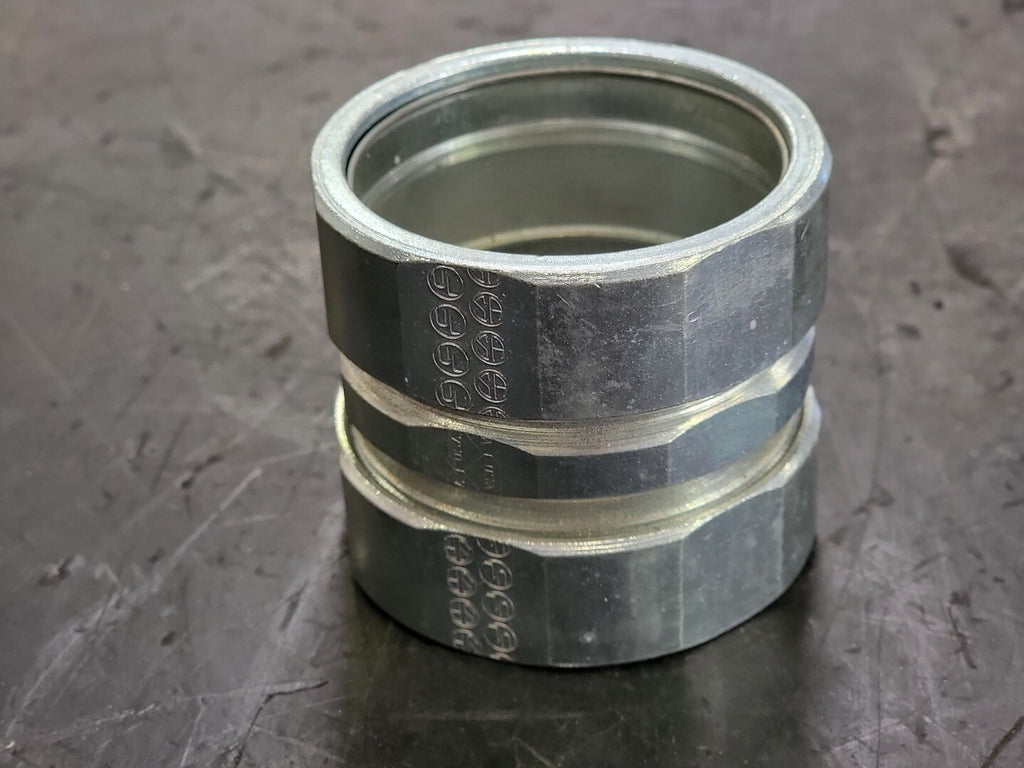 2-1/2" EMT Conduit Compression Coupling (Box of 2)