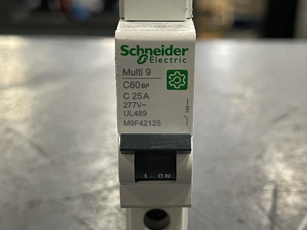 SCHNEIDER ELECTRIC 25 Amp, 1 Pole, 277 volts Circuit Breaker M9F42125