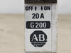 ALLEN-BRADLEY 20 Amp, 1 Pole, 277 volts Circuit Breaker 1492-CB1-G200 