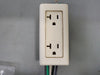WIREMOLD 20A 125V Duplex Receptacle w/ Pigtail V2427GT (Box of 5)