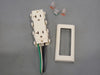 WIREMOLD 20A 125V Duplex Receptacle w/ Pigtail V2427GT (Box of 5)