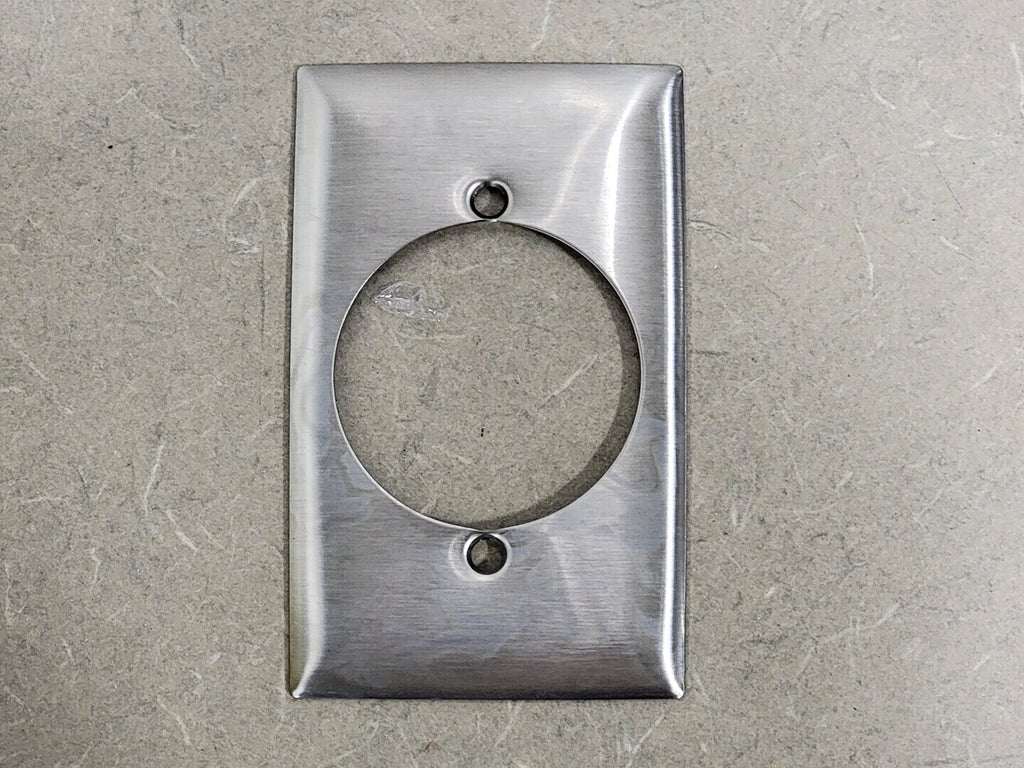 HUBBELL One Gang Stainless Steel Wall Plate SS723 (Box of 12)