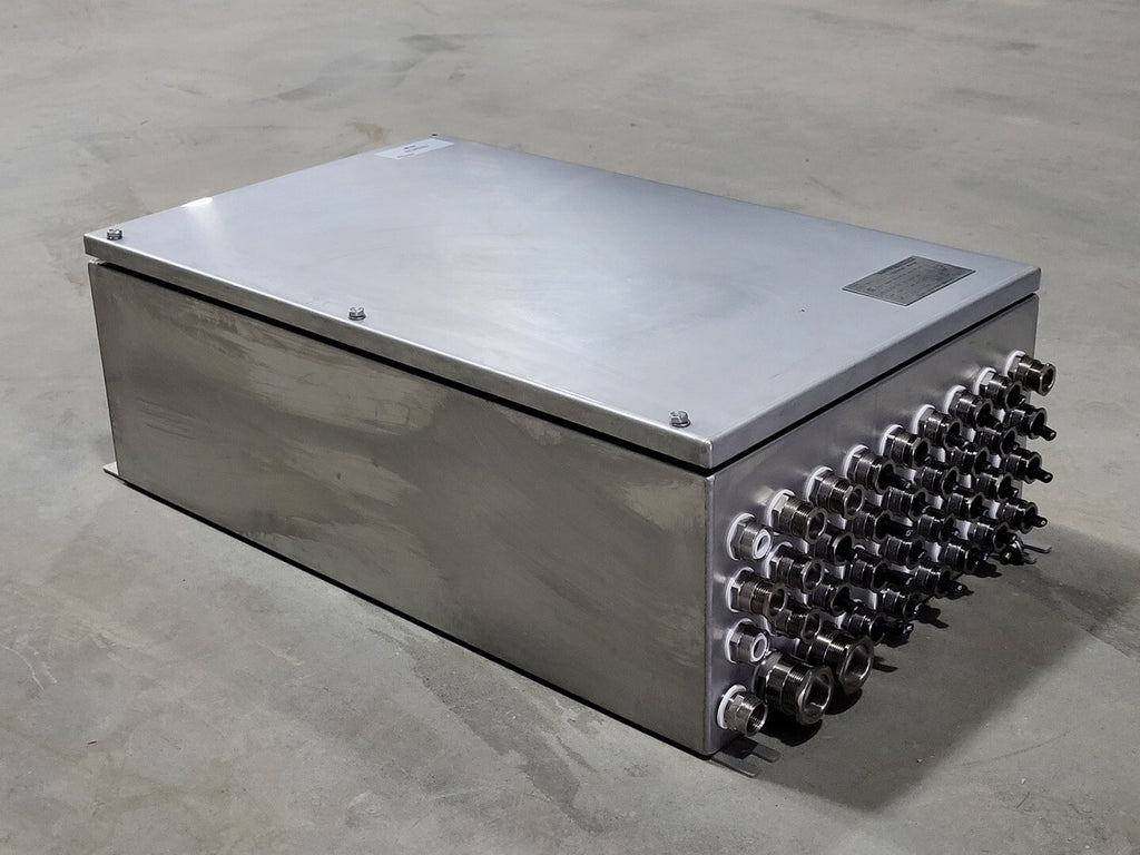 BARTEC TECHNOR  Stainless Steel Enclosure Type TNCN 386121 w/ Cable Gland & Terminal Block