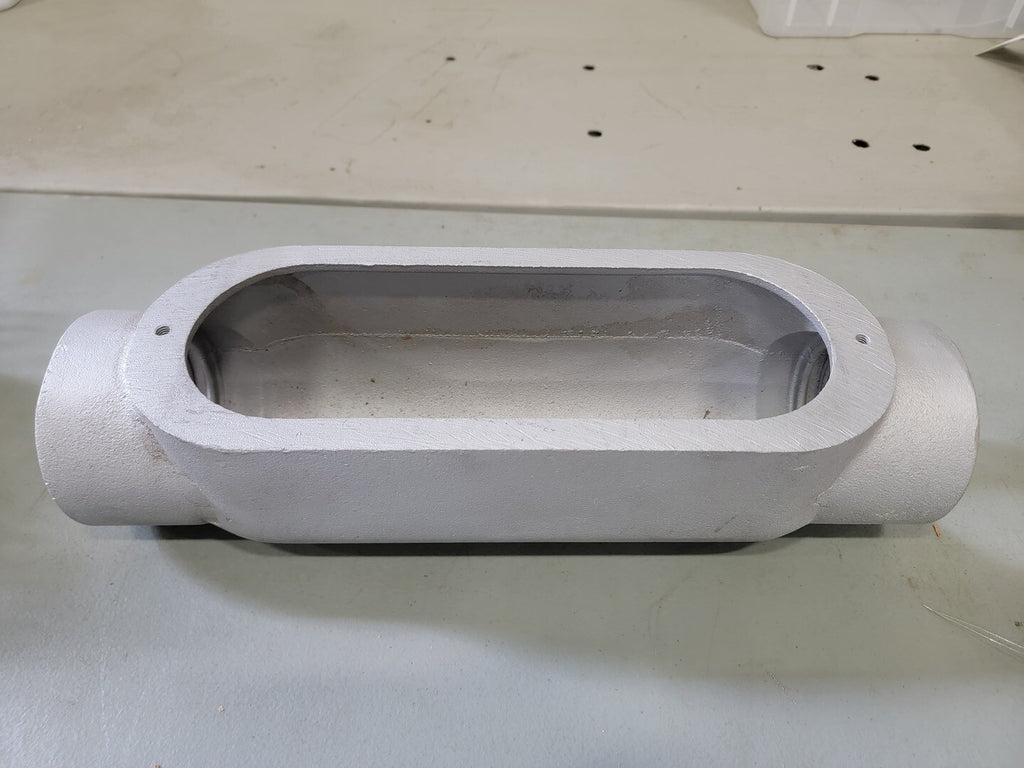 O-Z/GEDNEY 3-1/2" Aluminum Conduit Body C350A 