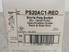 PASS & SEYMOUR Single Pole Switch PS20AC1-RED, 20A, 120/277VAC (Box of 10)