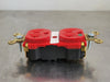 PASS & SEYMOUR 20A 125V PlugTail Duplex Receptacle PT8300-RED (Box of 9)