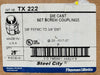 STEEL CITY 3/4" Die Cast Set Screw Coupling TX222 (Box of23)