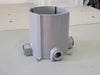 HUBBELL 3" Round Plastic Floor Box PFB1