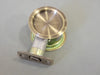 KWIKSET Round Pocket Door Lock, 2-1/8"