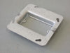 STEEL CITY 4-11/16" Square Device Ring 603-BW / 72-C-14, 3/4" Raised (Box of 52)