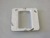 STEEL CITY 4-11/16" Square Device Ring 603-BW / 72-C-14, 3/4" Raised (Box of 52)