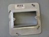 STEEL CITY 4-11/16" Square Device Ring 603-BW / 72-C-14, 3/4" Raised (Box of 52)